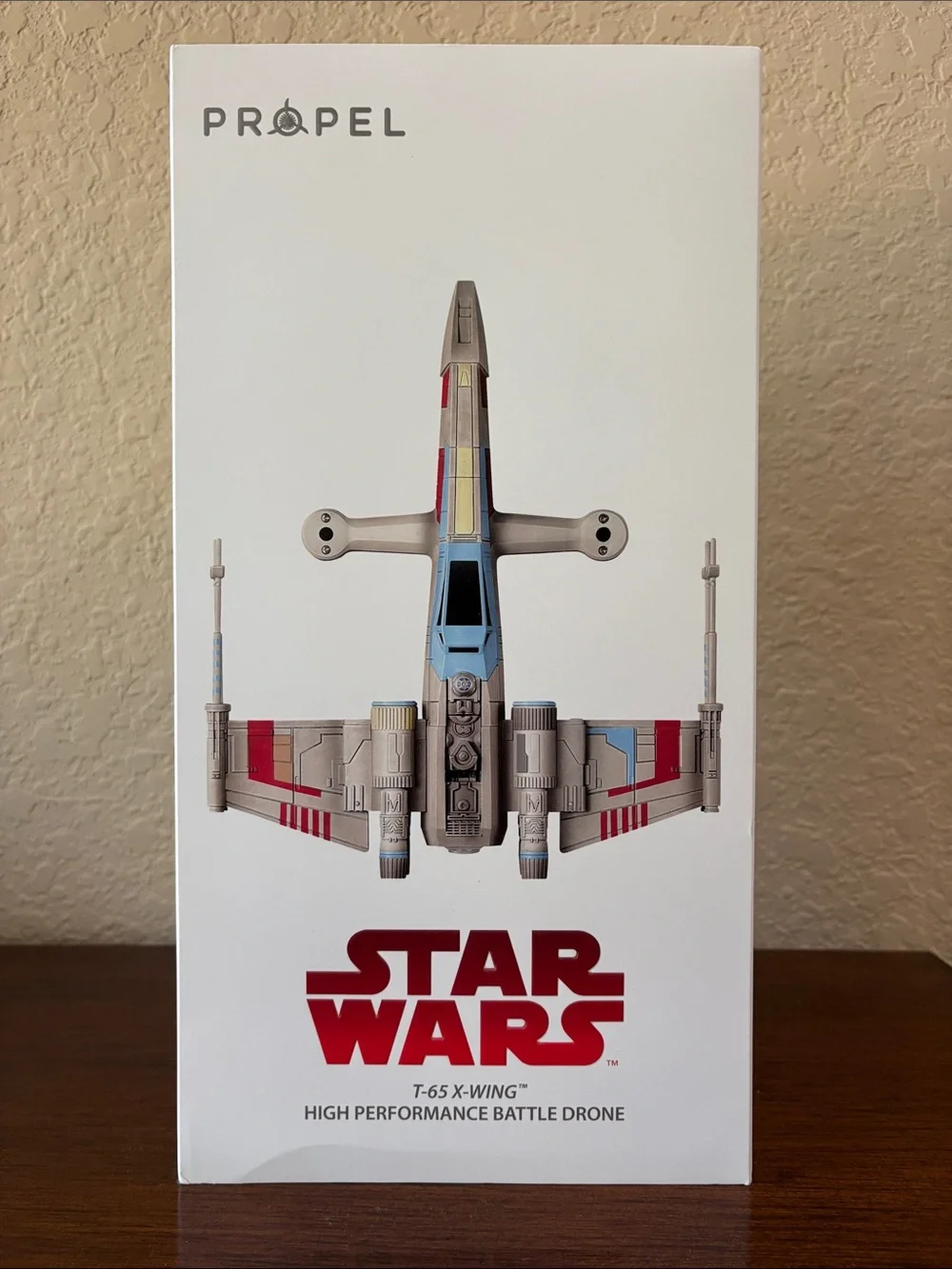 Star Wars T-65 X-Wing High Performance Battle Drone - White, Blue, Red